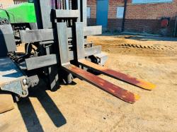 COMBILIFT C4000 DIESEL TRUCK MOUNTED FORKLIFT*C/W FORK POSITIONER*VIDEO*