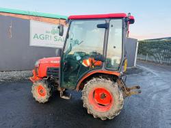 KUBOTA B2530 TRACTOR*C/W REAR LINKAGE*YEAR 2011*536 HOURS*VIDEO*