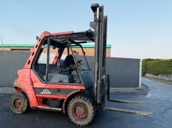 LINDE H60D FORKLIFT*C/W PALLET TINES*ENGINE SMOKES*VIDEO*