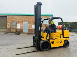 CATERPILLAR T125D MASTED FORKLIFT*5.5 TONNE LIFT*VIDEO*
