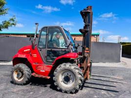 MANITOU M30-4 3 STAGE MASTED FORKLIFT*YEAR 2017*READING 5922 HOURS*VIDEO*