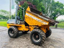BENFORD 6000 4WD DUMPER C/W ROLE BAR & PERKINS ENGINE *VIDEO*