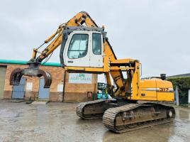LIEBHERR 317 HRC EXCAVATOR*C/W ROTATING SELECTOR GRAB*YEAR 2010*VIDEO*