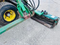 JOHN DEERE 365 9 GANG REEL MOWER *VIDEO*