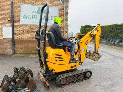 JCB MICRO TRACKED EXCAVATOR *1664 HOURS* C/W 5 BUCKETS*VIDEO*