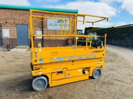 HAULOTTE COMPACT 8 SCISSOR LIFT*YEAR 2015*SPARES AND REPAIRS*VIDEO*