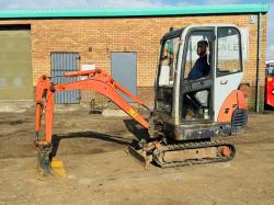KUBOTA MINI EXCAVATOR*C/W OFFSET BOOM*VIDEO*