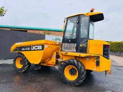 JCB 7FT 7 TONNE STRAIGHT TIP DUMPER* READING 1286 HOURS*YEAR 2018*VIDEO*
