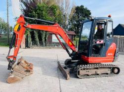KUBOTA KX71-3 EXCAVATOR *YEAR 2014, 4211 HOURS, ONE OWNER FROM NEW*VIDEO*