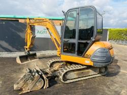 CASE 50 EXCAVATOR*C/W HYDRAULIC THUMB*VIDEO*