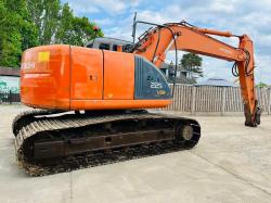 HITACHI ZX225USR TRACKED EXCAVATOR C/W QUICK HITCH *VIDEO*