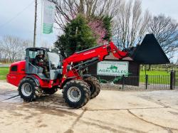 WEIDEMAN 3070CX 4WD TELEHANDLER *YEAR 2011* C/W BUCKET *VIDEO*