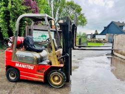 MANITOU CG18P DIESEL FORKLIFT *CONTAINER SPEC* C/W SIDE SHIFT *VIDEO*