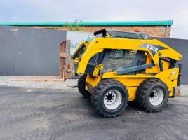 GHEL V330 HI LIFT SKIDSTEER*YEAR 2012*C/W NEW WHEELS AND TYRES & PALLET TINES*VIDEO*