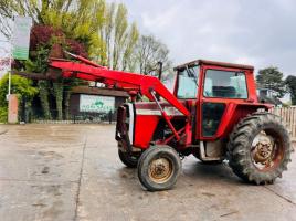 MASSEY FERGUSON MF590 TRACTOR C/W FRONT LOADER & MUCK FOLKS *VIDEO*