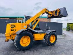 JCB 526S TURBO TELEHANDLER *C/W BUCKET*VIDEO*