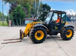 JCB 526-56 4WD TELEHANDLER *AG-SPEC, YEAR 2013* C/W PICK UP HITCH *VIDEO*