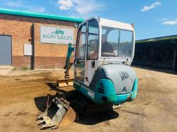 JCB 8015 EXCAVATOR*C/W SELECTION OF BUCKETS*VIDEO*