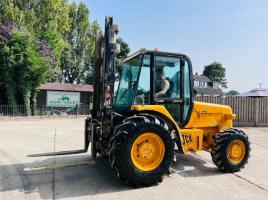 JCB 926 4WD ROUGH TERRIAN FORKLIFT C/W 2 STAGE MAST & PALLET TINES *VIDEO*