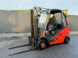 LINDE H25D-02 FORKLIFT*YEAR 2015*C/W PALLET TINES*VIDEO*