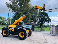 JCB 526-56 4WD TELEHANDLER *AG-SPEC, YEAR 2013* C/W PICK UP HITCH *VIDEO*