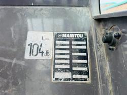 MANITOU M30-4 FORKLIFT*C/W PUH*YEAR 2015*11001 HOURS*VIDEO*