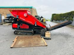 RED RHINO TRACKED 3 WAY MINI SCREENER*C/W REMOTE CONTROL*YEAR 2021*VIDEO*