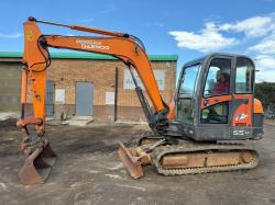 DOOSAN SOLAR 55-VPLUS EXCAVATOR*C/W BUCKET*VIDEO*