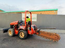 DITCH WITCH RT45 4WD TRENCHER*C/W BLADE*YEAR 2013*VIDEO*