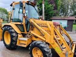 CASE 580SK 4WD BACKHOE DIGGER C/W EXTENDING DIG & 2 X BUCKETS *VIDEO*