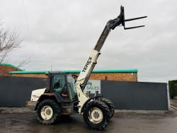 TEREX T250 WHEELED LOADER*C/W PALLET TINES*VIDEO*