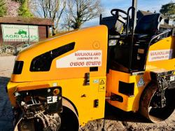 JCB VMT260 DOUBLE DRUM ROLLER *YEAR 2014, 1471 HOURS* C/W ROLE BAR *VIDEO*