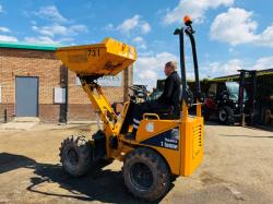 THWAITES 1 TONNE HIGH TIP DUMPER*YEAR 2019*ONLY 1504 HOURS*VIDEO*