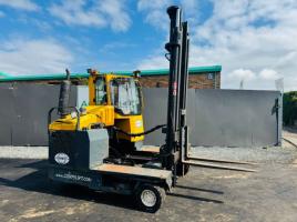 COMBILIFT 4000 DIESEL TRUCK MOUNTED FORKLIFT*C/W FORK POSITIONER*VIDEO*