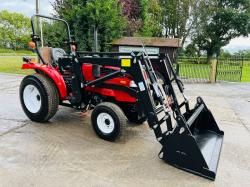 BRAND NEW SIROMER 304 FIELD RANGE 4WD TRACTOR *YEAR 2023* CW LOADER *VIDEO*