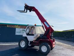 MANITOU MT 425 TELEHANDLER*C/W PALLET TINES*VIDEO*