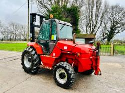 MANITOU M26-4 ROUGH TERRIAN 4WD FORKLIFT *YEAR 2005* C/W PICK UP HITCH *VIDEO*