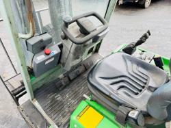 DRAGO 250 3 STAGE MAST FORKLIFT*C/W SIDESHIFT*VIDEO*