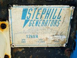 STEPHILL ECP28 2L4 16KVA GENERATOR*CHOICE OF 2*YEAR 2016*VIDEO*