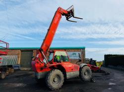 MANITOU MT1235 TELEHANDLER*C/W PALLET TINES*VIDEO*