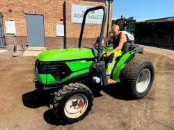 DEUTZ 4WD COMPACT TRACTOR*C/W REAR LINKAGE*VIDEO*