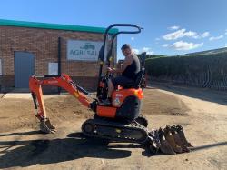 KUBOTA U10-3 MICRO DIGGER*ONLY 1089 HOURS*YEAR 2018*VIDEO*
