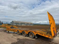 KING LOW LOADER TRAILER*C/W RAMPS & WINCH*VIDEO*
