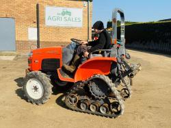 KUBOTA KB225 HALF TRACK COMPACT TRACTOR*1044 HOURS*VIDEO*