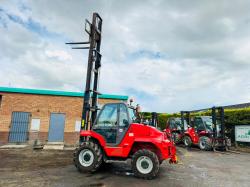 MANITOU M30-4 FORKLIFT*C/W PUH*YEAR 2016*8561 HOURS*VIDEO*