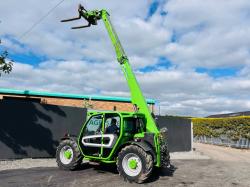 MERLO TF33.7 115 TURBO TELEHANDLER*AG SPEC *C/W PALLET TINES*YEAR 2017*VIDEO*
