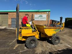 THWAITES 2 TONNE DUMPER*C/W ROLL BAR*VIDEO*