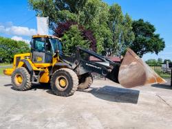 JCB 436EHT 4WD WASTE MASTER LOADING SHOVEL C/W BUCKET *VIDEO*