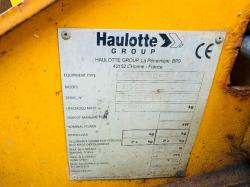 HAULOTTE H18SX 4WD SCISSOR LIFT*2514 HOURS*YEAR 2015*VIDEO*