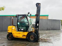 CATERPILLAR DP40K 2 4 TONNE FORKLIFT*C/W PALLET TINES*VIDEO*